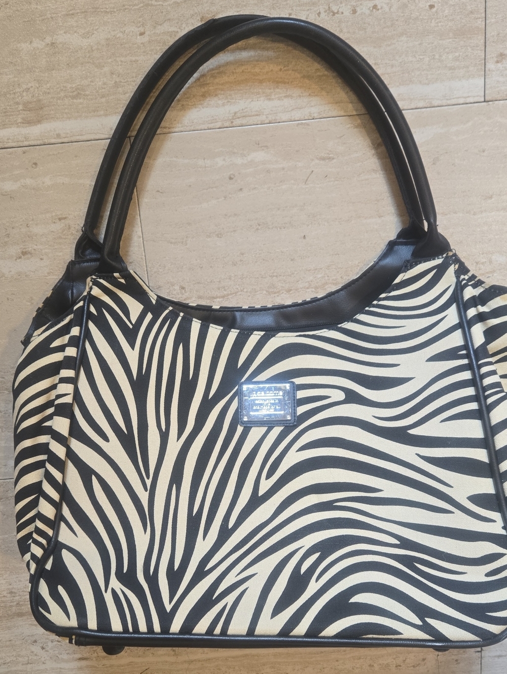 Liz Claiborne Animal Print Shoulder Bag/Travel Bag